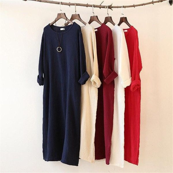 casual dresses 2021 loose solid color long dress spring autumn plus size robe beach 5xl 6xl o-neck feminines vestidos black, Black;gray
casual dresses 2021 loose solid color long dress spring autumn plus size robe beach 5xl 6xl o-neck feminines vestidos black, Black;gray