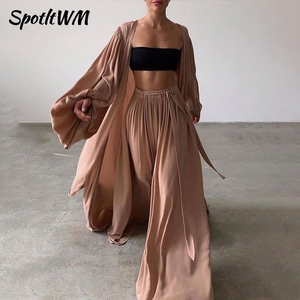 women's two piece pants spotltwm women casual soft three set fashion wrap cardigan and high waist suits ladies autumn simple tracksuit, White
women's two piece pants spotltwm women casual soft three set fashion wrap cardigan and high waist suits ladies autumn simple tracksuit, White