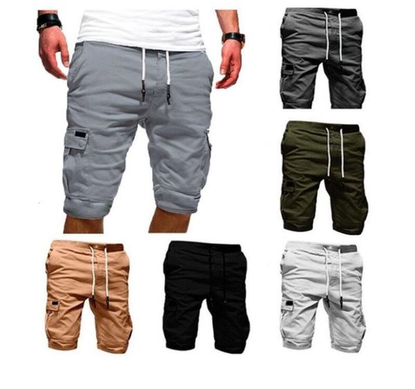 men's shorts straight 2020 summer capris casual sports men's shorts overalls multi pocket beach pants, White;black
men's shorts straight 2020 summer capris casual sports men's shorts overalls multi pocket beach pants, White;black