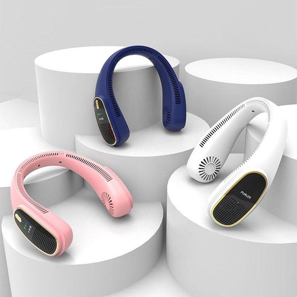 electric fans mini neck fan negative ion air cooler usb bladeless cooling conditioner wearable neckband with purification
electric fans mini neck fan negative ion air cooler usb bladeless cooling conditioner wearable neckband with purification