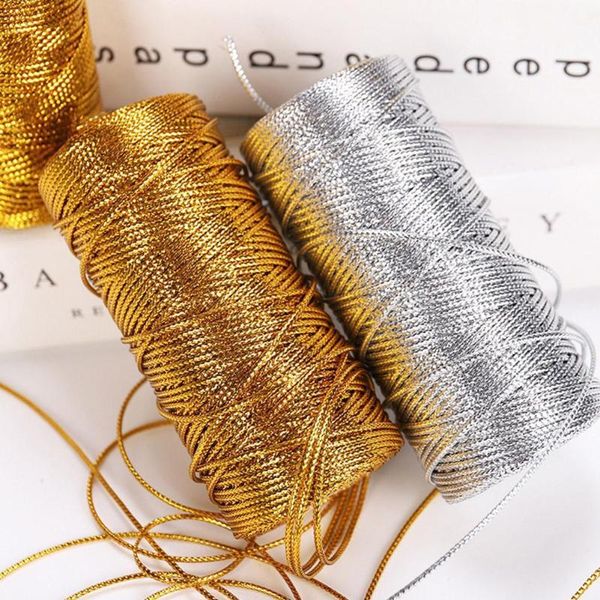 other arts and crafts 1.5mm 100m macrame cord rope ribbon diy gold silver string for sewing twine twisted thread home textile decoration
other arts and crafts 1.5mm 100m macrame cord rope ribbon diy gold silver string for sewing twine twisted thread home textile decoration