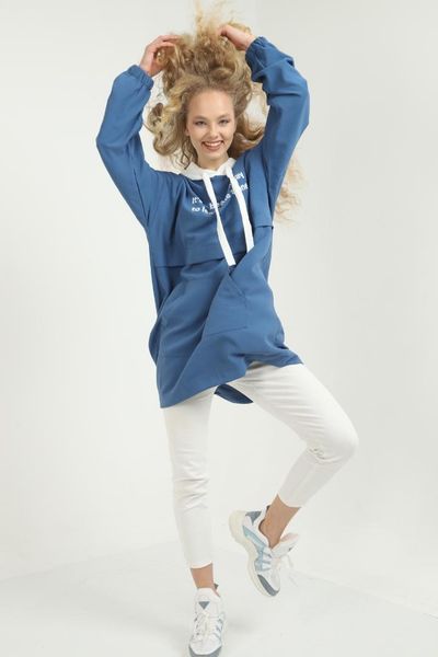 ethnic clothing saks blue hooded kangaroo pocket oversize tunic season modern sports cutout women's top, Red
ethnic clothing saks blue hooded kangaroo pocket oversize tunic season modern sports cutout women's top, Red