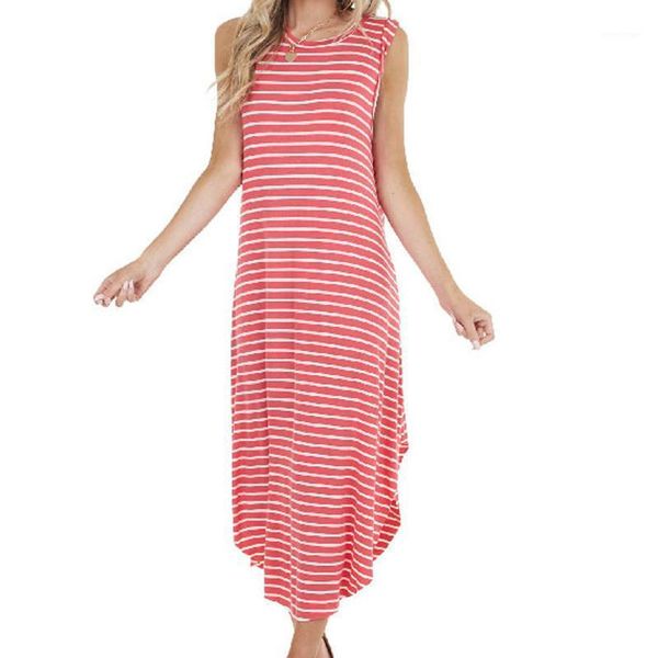casual dresses stripe loose tank maxi dress for women sleeveless plus size long beach summer, Black;gray
casual dresses stripe loose tank maxi dress for women sleeveless plus size long beach summer, Black;gray