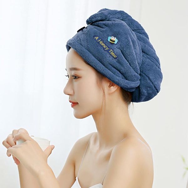 towel hair dry cap salon rapid drying quick-drying thicker microfiber bath super absorbent bee 65*25cm
towel hair dry cap salon rapid drying quick-drying thicker microfiber bath super absorbent bee 65*25cm