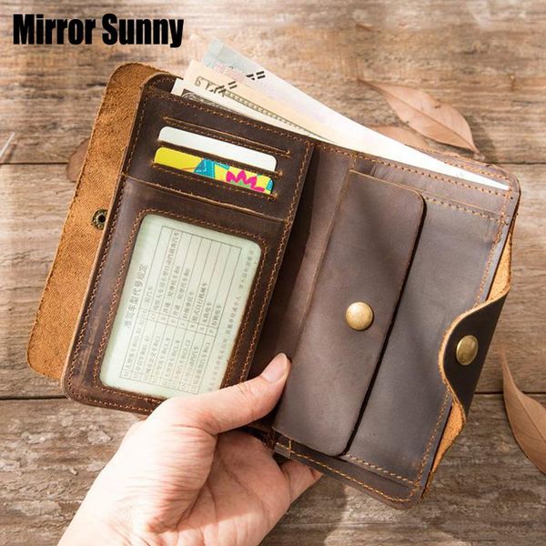 wallets original handmade genuine leather men's wallet short style layer cowhide purse large capacity fold coin for man, Red;black
wallets original handmade genuine leather men's wallet short style layer cowhide purse large capacity fold coin for man, Red;black
