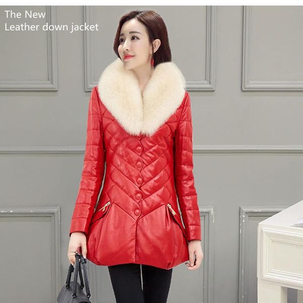 women's down & parkas 2021 foreskin jacket autumn and winter fashion slim long-sleeved big fur collar cotton thick medium, Black
women's down & parkas 2021 foreskin jacket autumn and winter fashion slim long-sleeved big fur collar cotton thick medium, Black