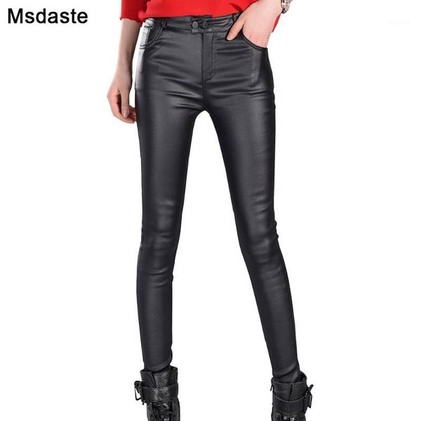 women's pants & capris women autumn spring female leggings pantalon femme vintage faux leather slim high waist casual ladies woman trou, Black;white
women's pants & capris women autumn spring female leggings pantalon femme vintage faux leather slim high waist casual ladies woman trou, Black;white