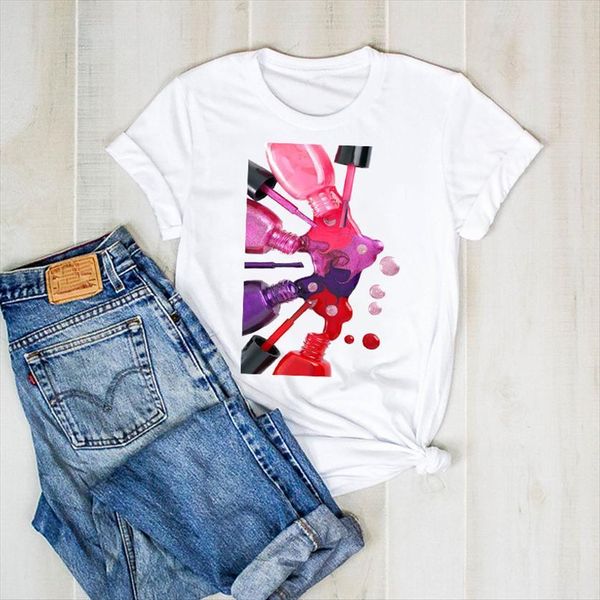 printed 3d paint make up women fashion cute clothes tee female graphic womens shirt clothing, White
printed 3d paint make up women fashion cute clothes tee female graphic womens shirt clothing, White