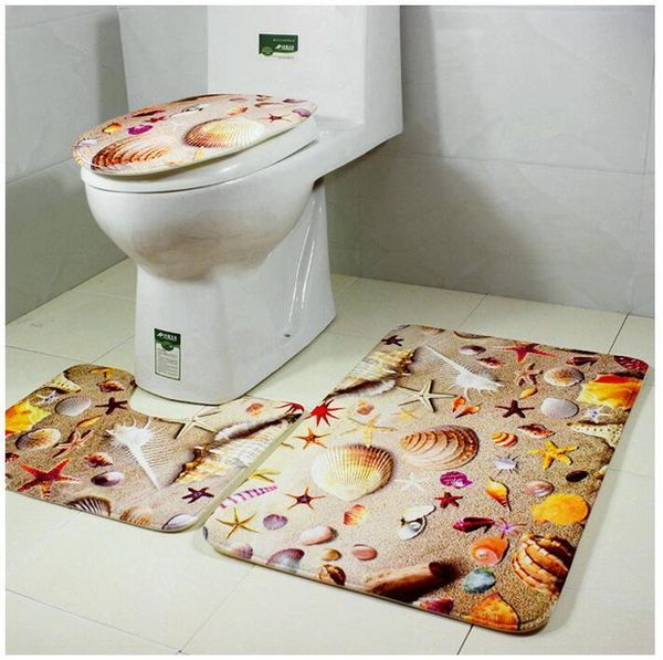bath mats 3pcs mat set beach starfish decoration shells pebbles pattern bathroom rug anti slip toilet shower carpet 
bath mats 3pcs mat set beach starfish decoration shells pebbles pattern bathroom rug anti slip toilet shower carpet