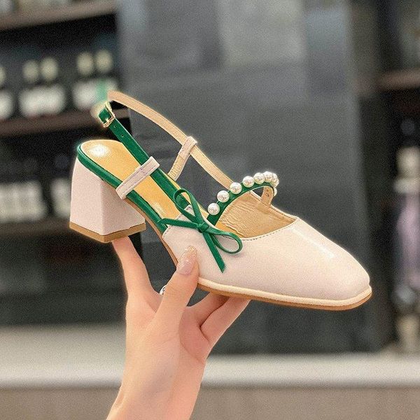 dress shoes 2021 summer korean shoe women high heel thick square head butterfly knot decorate baotou buckle on sandals, Black
dress shoes 2021 summer korean shoe women high heel thick square head butterfly knot decorate baotou buckle on sandals, Black