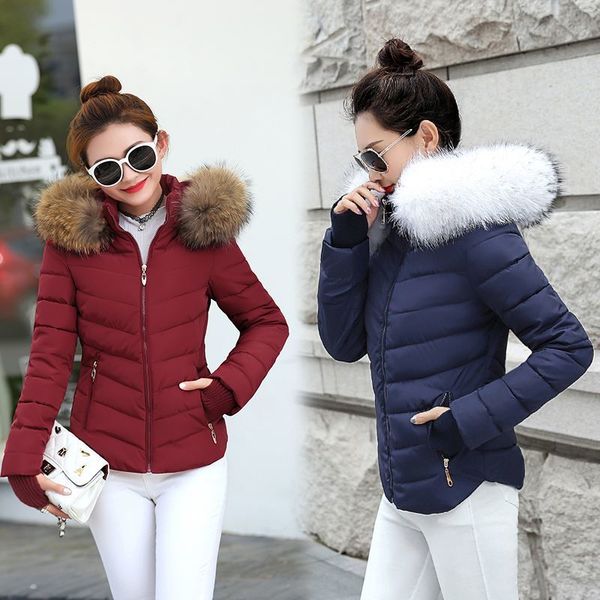 Women's Down & Parkas Winter Jacket Women for Coat Fashion Female With a Hood Large Faux Fur Collar Autumn Outwear Ladies SPBV, Black
Women's Down & Parkas Winter Jacket Women for Coat Fashion Female With a Hood Large Faux Fur Collar Autumn Outwear Ladies SPBV, Black