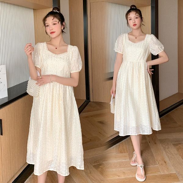 maternity dresses 76437# dress summer cotton short sleeves loose midi slimming plus size pregnancy pregnant women mom, White
maternity dresses 76437# dress summer cotton short sleeves loose midi slimming plus size pregnancy pregnant women mom, White