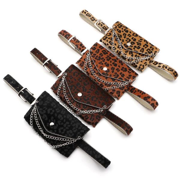 women 's fanny pack small belt bag messenger fashion retro leopard print wallet chest female money waist packs bags
women 's fanny pack small belt bag messenger fashion retro leopard print wallet chest female money waist packs bags