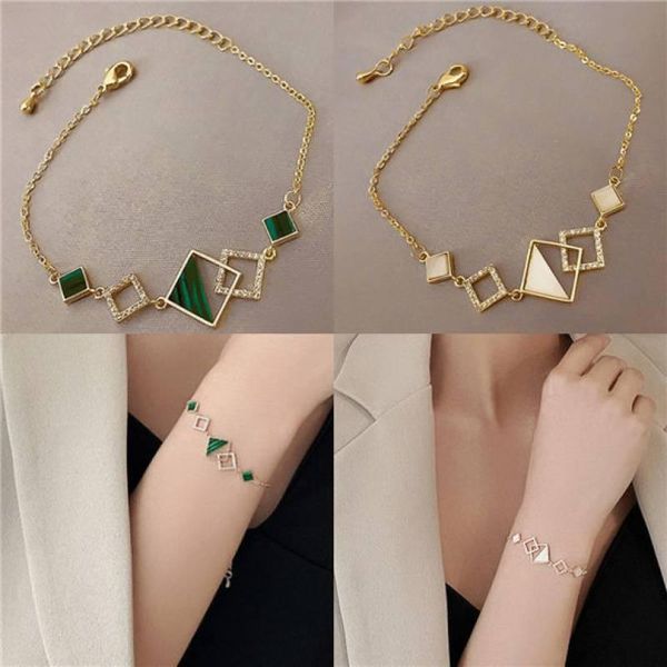 geometric exquisite shining crystal bracelets, simple korean party accessories, anniversary gifts charm bracelets, Golden;silver
geometric exquisite shining crystal bracelets, simple korean party accessories, anniversary gifts charm bracelets, Golden;silver
