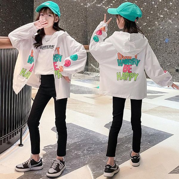 jackets 2021 autumn girls long jacket coat trench teenager child letter hoodied zipper casual style kids clothes 6 8 10 12 14 year, Blue;gray
jackets 2021 autumn girls long jacket coat trench teenager child letter hoodied zipper casual style kids clothes 6 8 10 12 14 year, Blue;gray
