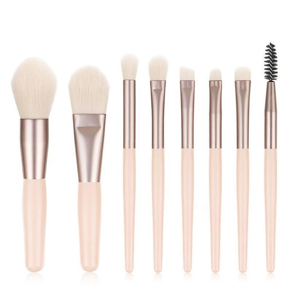 eyelash curler 8 color mini makeup brushes matte wooden handle portable soft concealer foundation brush set
eyelash curler 8 color mini makeup brushes matte wooden handle portable soft concealer foundation brush set