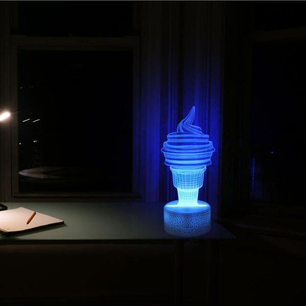night lights 1 set ice cream shape light 7 color changing 3d lamp touch bedside
night lights 1 set ice cream shape light 7 color changing 3d lamp touch bedside