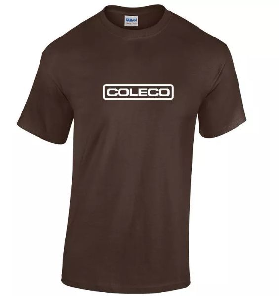 coleco t-shirt retro video game 80s geek chocolate brown white tee shirt s-3xl, White;black
coleco t-shirt retro video game 80s geek chocolate brown white tee shirt s-3xl, White;black
