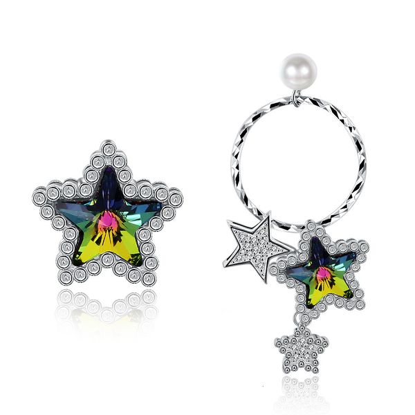 lekani adopts crystal earrings from austria, female s925 pure silver star yhe0032b-mu, Golden
lekani adopts crystal earrings from austria, female s925 pure silver star yhe0032b-mu, Golden