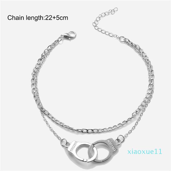 om handcuff anklet chain silver gold chains multilayer wrap anklets foot chain women summer beach bracelets jewelry, Red;blue
om handcuff anklet chain silver gold chains multilayer wrap anklets foot chain women summer beach bracelets jewelry, Red;blue