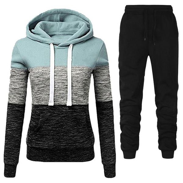 women's hoodies & sweatshirts 2021winter casual tracksuit women 2 piece set hoodie+pants sportswear sports suit hooded sweatshirt femal, Black
women's hoodies & sweatshirts 2021winter casual tracksuit women 2 piece set hoodie+pants sportswear sports suit hooded sweatshirt femal, Black