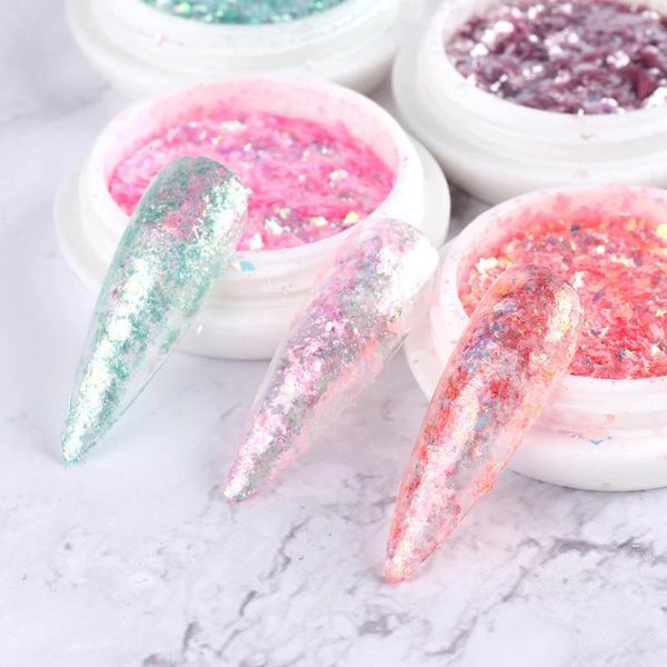 nail glitter 1 box shiny mermaid opal powder aurora yuki flakes design manicure mirror neon pigment sequin accessory, Silver;gold
nail glitter 1 box shiny mermaid opal powder aurora yuki flakes design manicure mirror neon pigment sequin accessory, Silver;gold