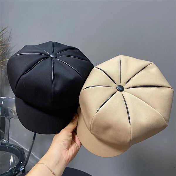 stingy brim hats 202108-weimin solid pumpkin shape pu striped leisure street lady octagonal hat men women visors cap, Blue;gray
stingy brim hats 202108-weimin solid pumpkin shape pu striped leisure street lady octagonal hat men women visors cap, Blue;gray