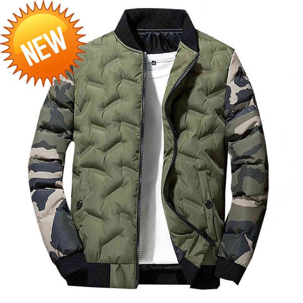 men's bomber zipper jacket winter male fleece warm down coats casual streetwear hip hop slim fit pilot camouflage jackets mens, Black
men's bomber zipper jacket winter male fleece warm down coats casual streetwear hip hop slim fit pilot camouflage jackets mens, Black