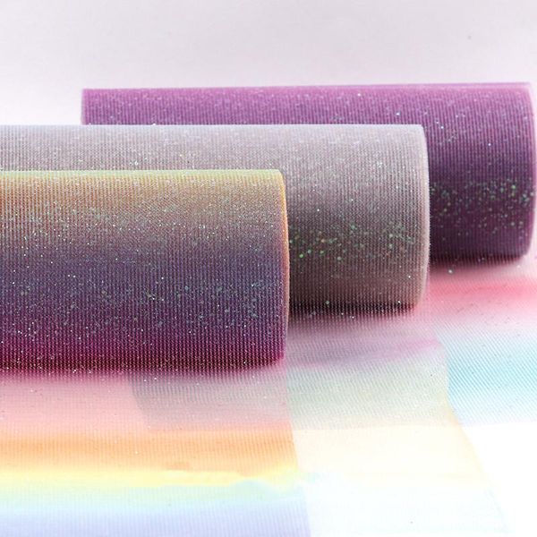 party decoration 15cm 10yards rainbow glitter tulle roll organza sheer fabric baby shower birthday christmas wedding
party decoration 15cm 10yards rainbow glitter tulle roll organza sheer fabric baby shower birthday christmas wedding