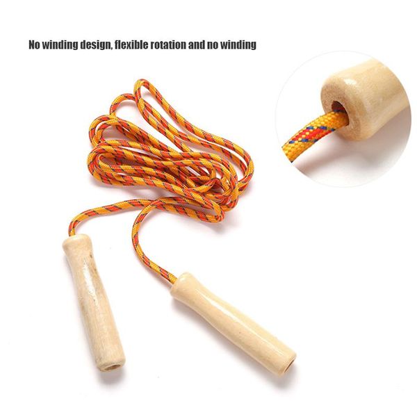 skipping rope wooden handle 2.5m for students fitness training sport game rw jump ropes
skipping rope wooden handle 2.5m for students fitness training sport game rw jump ropes