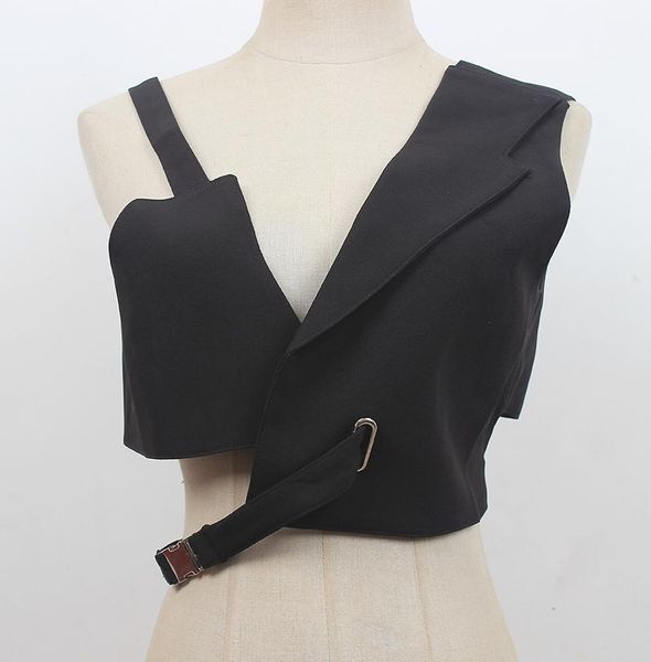 women's vests superaen 2021 fashion outerwear vest jacket women sleeveless casual streetwear woman waistcoat veste femme, Black;white
women's vests superaen 2021 fashion outerwear vest jacket women sleeveless casual streetwear woman waistcoat veste femme, Black;white