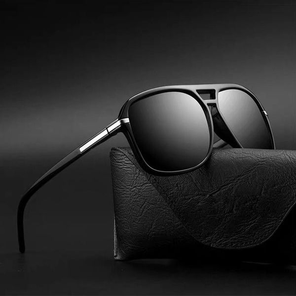 sunglasses fashion men cool square style gradient polarized driving vintage brand design sun glasses, White;black
sunglasses fashion men cool square style gradient polarized driving vintage brand design sun glasses, White;black