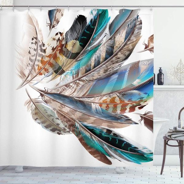 shower curtains teal brown curtain, vaned types and flight bird feathers animal skin fabric bathroom decor set with hooks
shower curtains teal brown curtain, vaned types and flight bird feathers animal skin fabric bathroom decor set with hooks