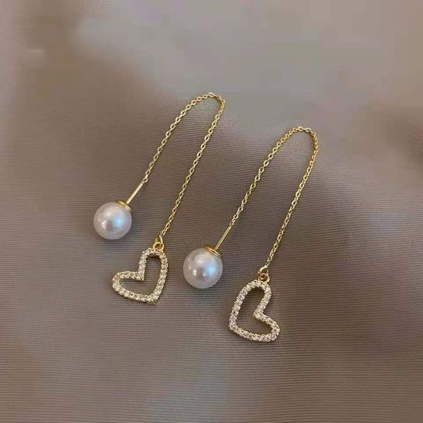 luxury heart pearl earrings temperament tassel earrings female 2021 new tide long earrings online celebrity, Golden;silver
luxury heart pearl earrings temperament tassel earrings female 2021 new tide long earrings online celebrity, Golden;silver