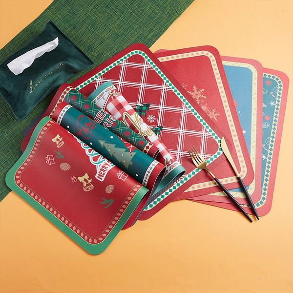 mats & pads 2022 leather placemat luxury christmas kitchen accessories table decoration dining bar
mats & pads 2022 leather placemat luxury christmas kitchen accessories table decoration dining bar