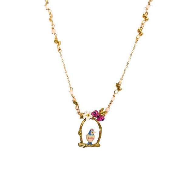european and american romantic fashion personality trend enamel glaze blue tit bird cage daisy sweet necklace short chain pendant necklaces, Silver
european and american romantic fashion personality trend enamel glaze blue tit bird cage daisy sweet necklace short chain pendant necklaces, Silver