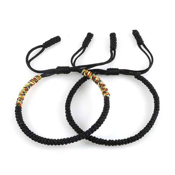 couples lucky bracelets simple handmade braided red black rope knot tibetan buddhist bracelet for women adjustable jewelry, Golden;silver
couples lucky bracelets simple handmade braided red black rope knot tibetan buddhist bracelet for women adjustable jewelry, Golden;silver