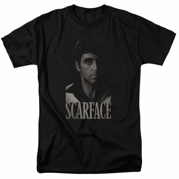 scarface b&w tony t shirt licensed gangster movie tony montana retro tee black, White;black
scarface b&w tony t shirt licensed gangster movie tony montana retro tee black, White;black