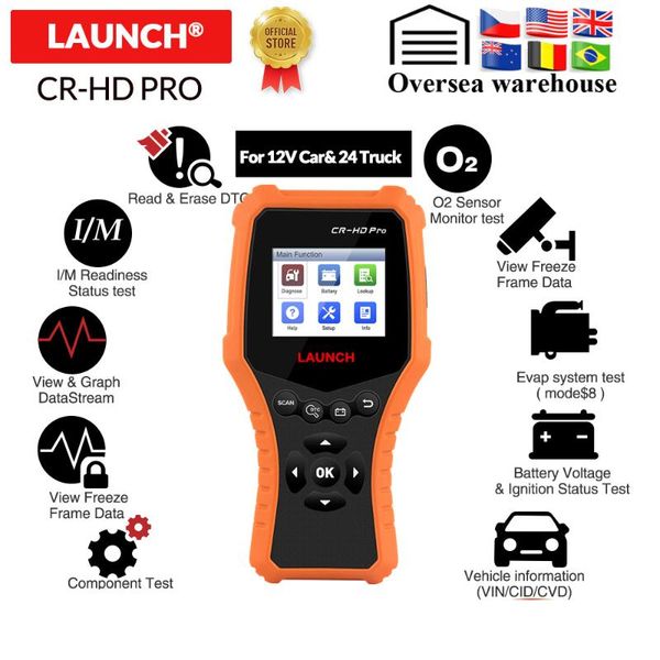 code readers & scan tools x431 cr-hd pro 12v car 24v truck diangnostic tool full obd2 reader scanner battery voltage test pk cr3001 c
code readers & scan tools x431 cr-hd pro 12v car 24v truck diangnostic tool full obd2 reader scanner battery voltage test pk cr3001 c