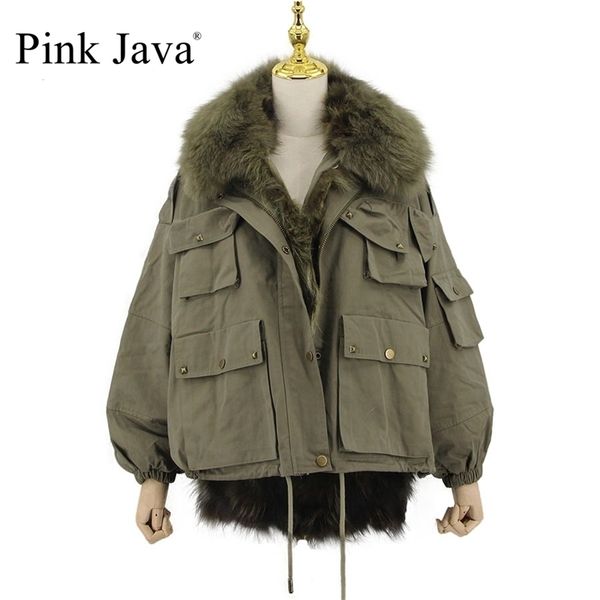 pink java 20116 women fur coat winter thick jacket real fashion jackets collar 211206, Black
pink java 20116 women fur coat winter thick jacket real fashion jackets collar 211206, Black