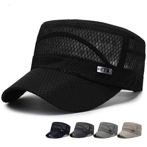 outdoor sun hats mesh baseball cap casual flat breathable hat men snapback male summer gorras streetwear trucker cap adjustable, Blue;gray
outdoor sun hats mesh baseball cap casual flat breathable hat men snapback male summer gorras streetwear trucker cap adjustable, Blue;gray