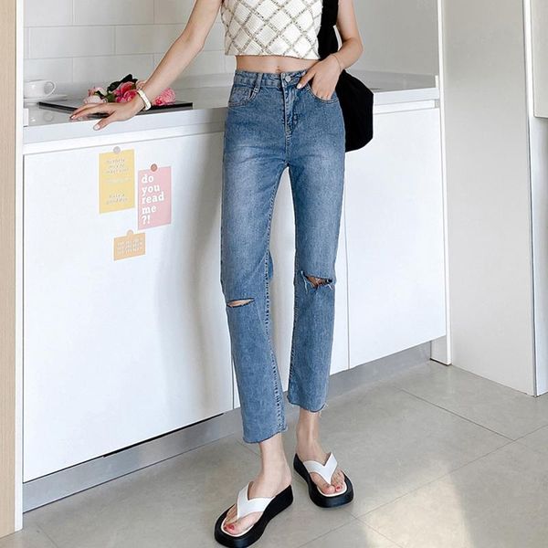 women's jeans trendy spring summer women high waist washed vintage blue skinny ankle-length hole straight ladies denim pants
women's jeans trendy spring summer women high waist washed vintage blue skinny ankle-length hole straight ladies denim pants