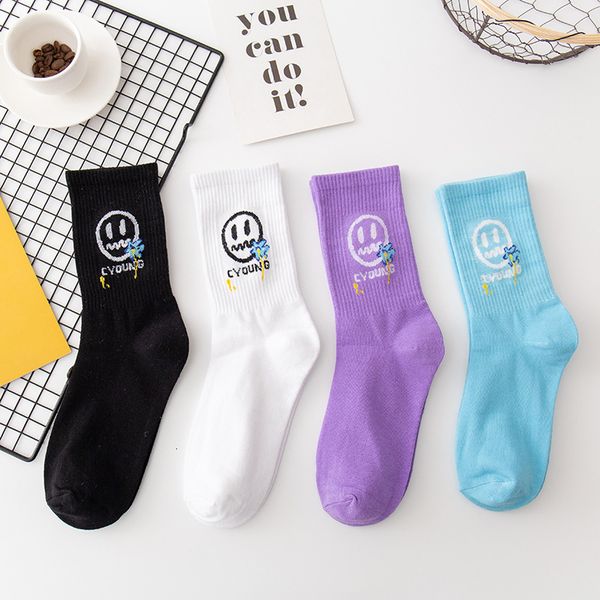 spring summer br little devil smiling face medium tube trend couple sports cotton socks men and women with hip-hop ghost, Black;white
spring summer br little devil smiling face medium tube trend couple sports cotton socks men and women with hip-hop ghost, Black;white
