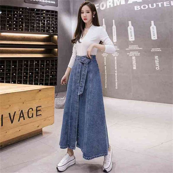 spring autumn high waist slim simple denim skirt casual wild plus size temperament women a-line long 210527, Black
spring autumn high waist slim simple denim skirt casual wild plus size temperament women a-line long 210527, Black
