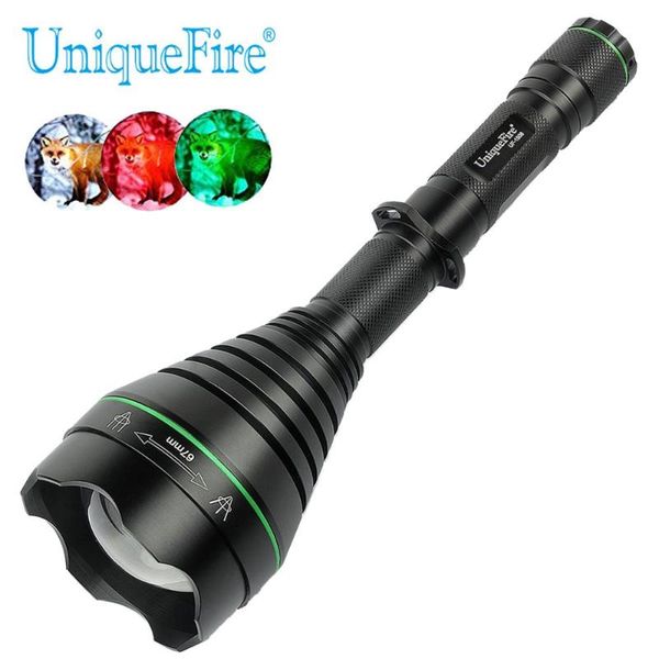 flashlights torches uniquefire 1508 xpe white/green/red light torch 67mm convex lens zoom focus lanterna portable led for hunting
flashlights torches uniquefire 1508 xpe white/green/red light torch 67mm convex lens zoom focus lanterna portable led for hunting