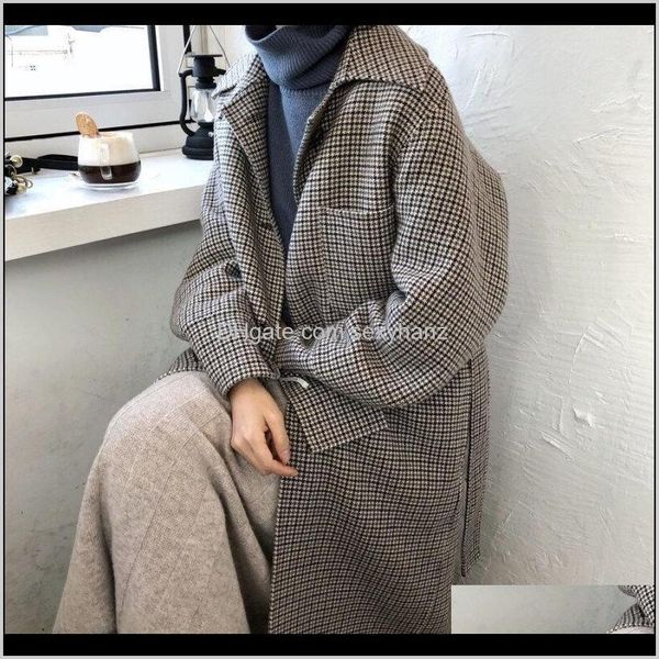wool blends outerwear & womens clothing apparel drop delivery 2021 chic houndstooth women warm plus office lady fashion woolen cotton coats, Black
wool blends outerwear & womens clothing apparel drop delivery 2021 chic houndstooth women warm plus office lady fashion woolen cotton coats, Black