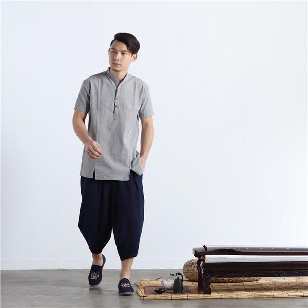 hisenky 2021 summer ethnic mens shirts short sleeve flax blusas men linen shirt single breasted blouse garment hemden heren men's casu, White;black
hisenky 2021 summer ethnic mens shirts short sleeve flax blusas men linen shirt single breasted blouse garment hemden heren men's casu, White;black