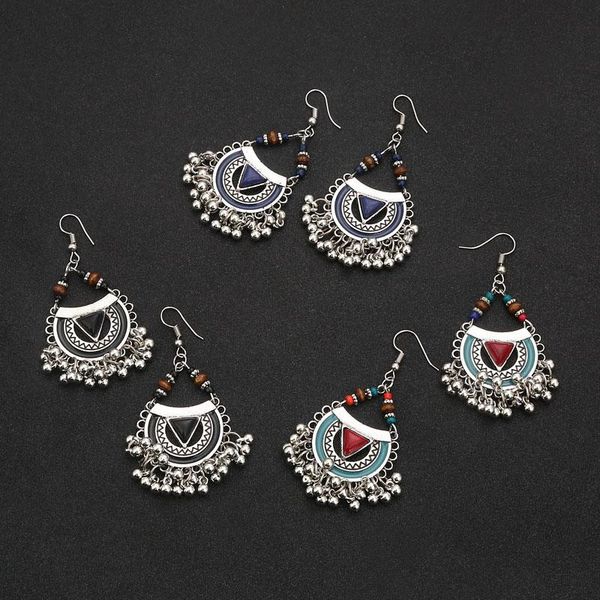 boho vintage drop dangle beads tassel earrings for women handmade triangle geometric bohemian earings fashion jewelry, Silver
boho vintage drop dangle beads tassel earrings for women handmade triangle geometric bohemian earings fashion jewelry, Silver