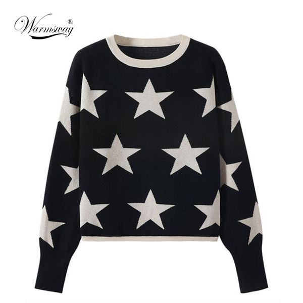 quality guarantee fall winter womens sweater o-neck star pullover knitting sweaters long sleeve with split casual jumper c-288, White;black
quality guarantee fall winter womens sweater o-neck star pullover knitting sweaters long sleeve with split casual jumper c-288, White;black
