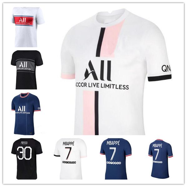 21 22 messi 30 soccer jersey kit 2021 2022 mbappe verratti marquinhos kimpembe fourth cavani di maria kean men kids football shirt hommes en, Black;yellow
21 22 messi 30 soccer jersey kit 2021 2022 mbappe verratti marquinhos kimpembe fourth cavani di maria kean men kids football shirt hommes en, Black;yellow